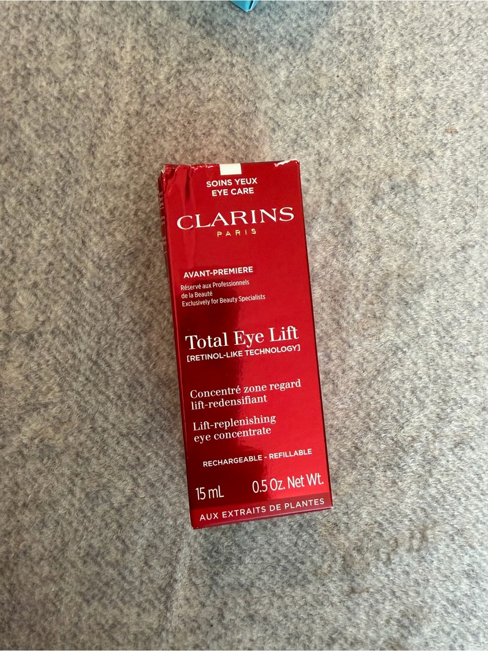 Clarins Total Eye Lift, Full Size NIB